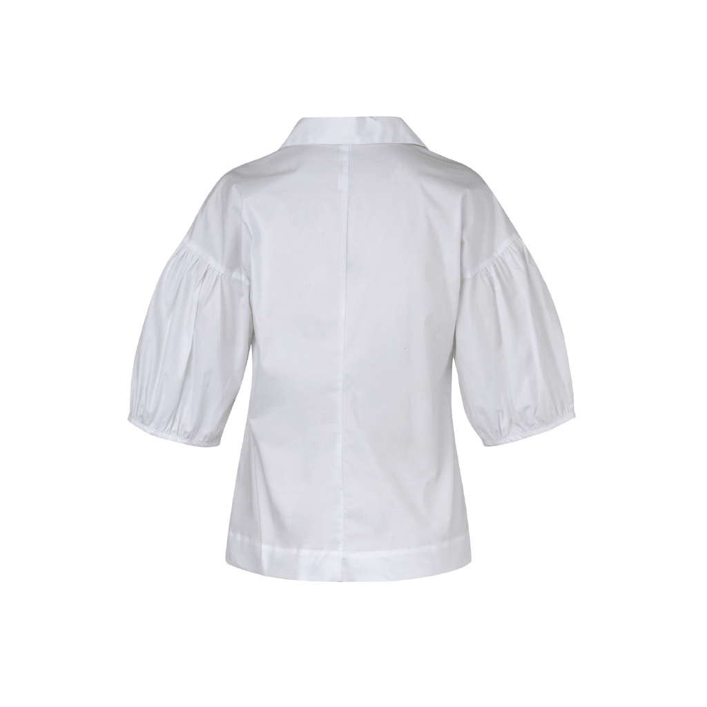 White Round Neck Shirt