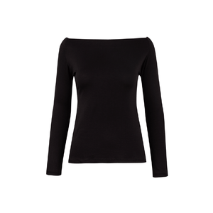 Open image in slideshow, Lightweight Pullover Top Tray Neck
